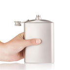 Titanium Curved Hip Flask 7oz / 220ml