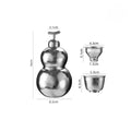 Titanium Gourd Flask & Cup Set