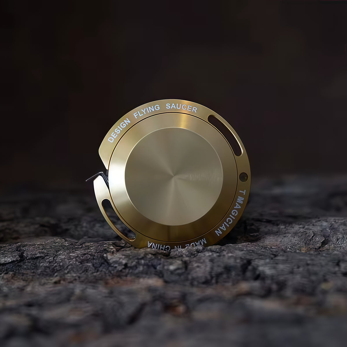 Titanium UFO Mini EDC Tape Measure 2M