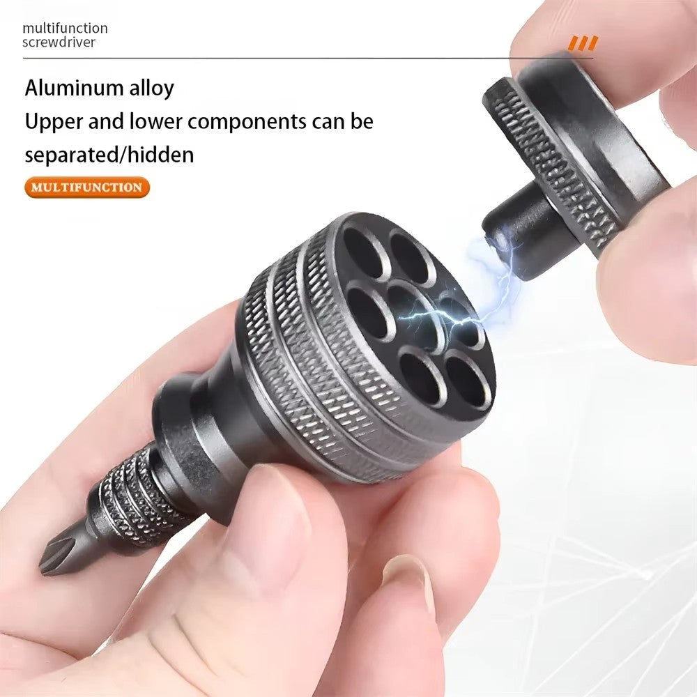 7-in-1 Stubby Pocket Screwdriver