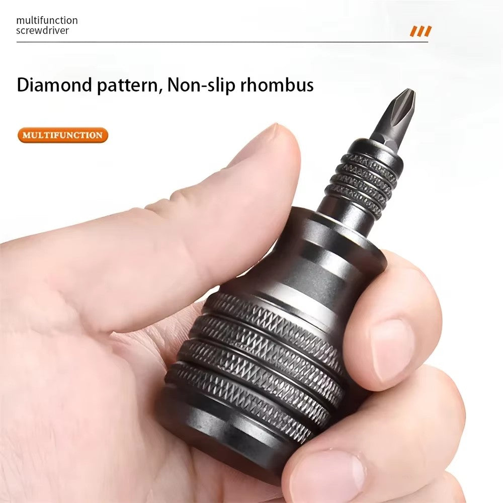 7-in-1 Stubby Pocket Screwdriver