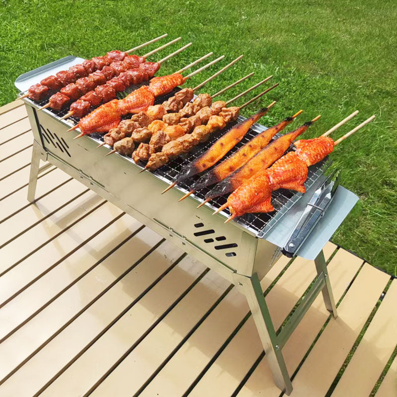 Portable Folding Charcoal BBQ Grill