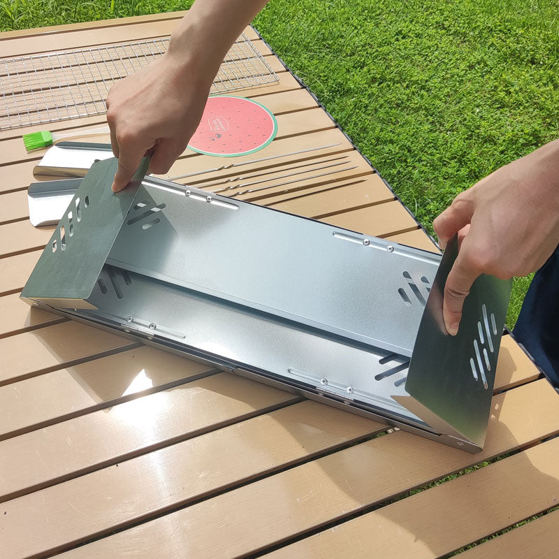 Portable Folding Charcoal BBQ Grill