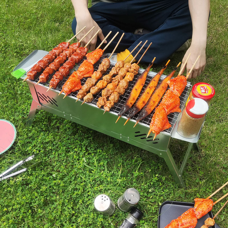 Portable Folding Charcoal BBQ Grill