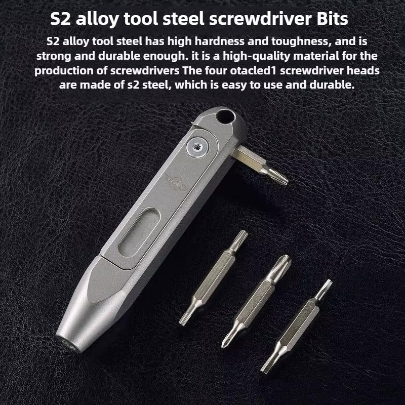 TC4 Titanium EDC Screwdriver