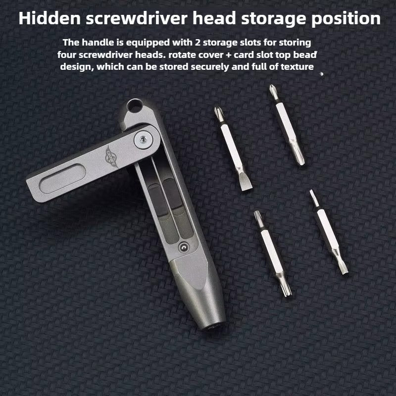 TC4 Titanium EDC Screwdriver
