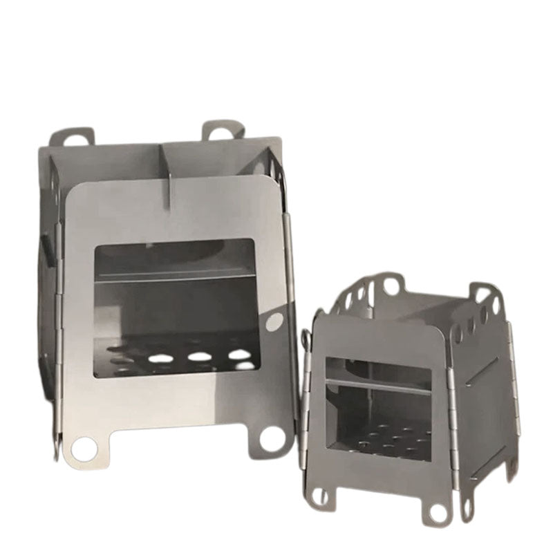 Titanium Folding Box Stove