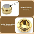 Portable Brass Alcohol Camping Stove