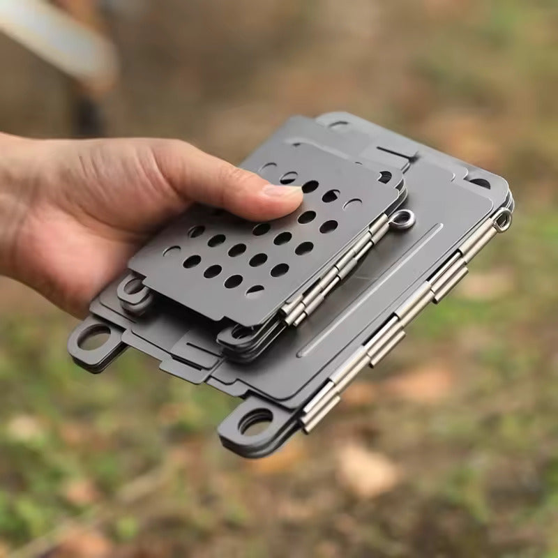 Titanium Folding Box Stove